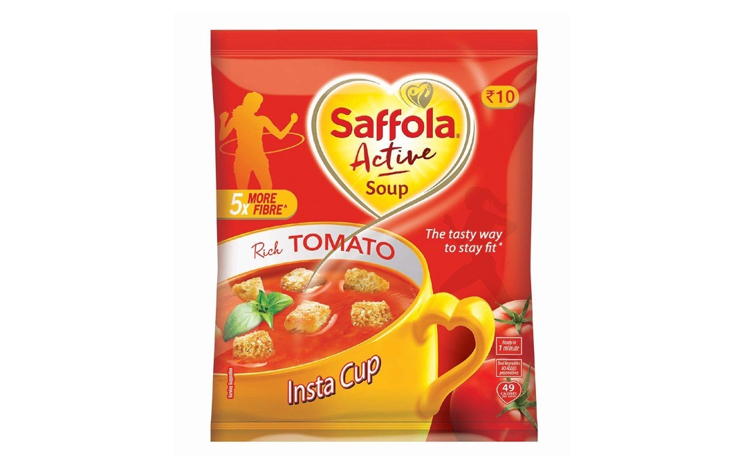 Saffola Active Rich Tomato Soup    Pack  16 grams